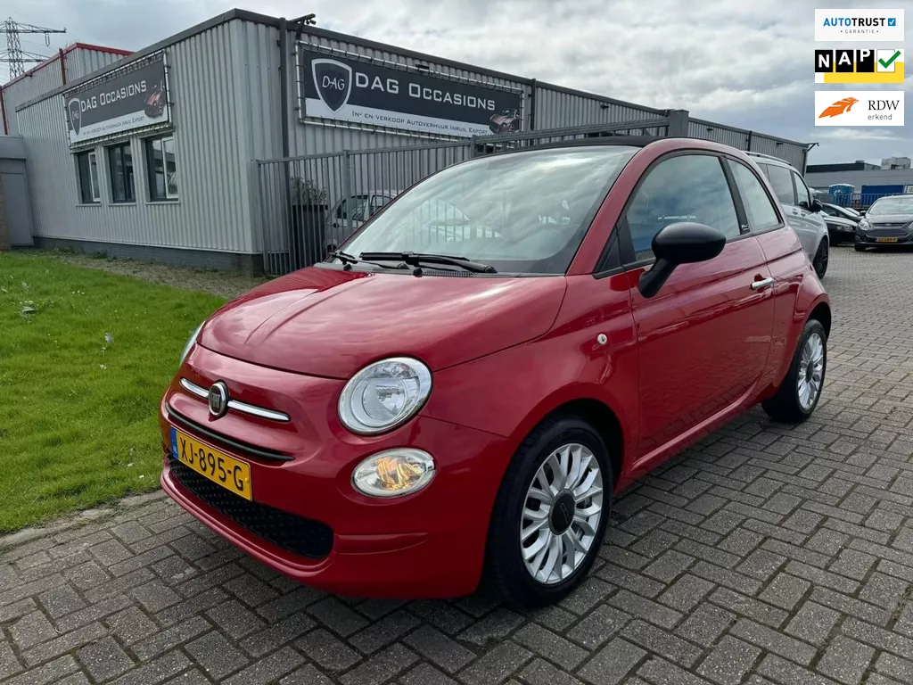 Fiat 500 C 0.9 TwinAir Turbo Popstar AIRCO|LED|CRUISE|LM VELGEN